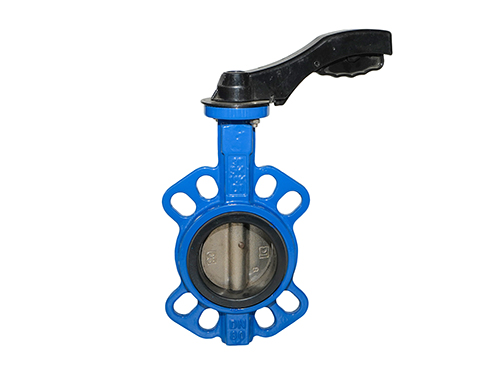 铝手柄对夹蝶阀